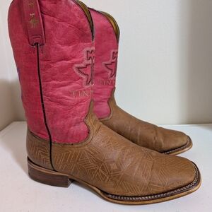 Women's Tin Haul Cowgirl Boots. Used. Size 11.
